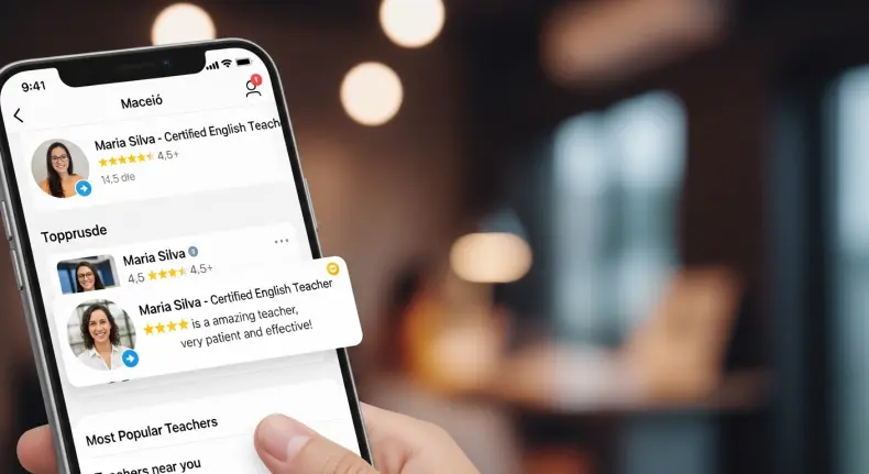 Plataforma segura para encontrar professores Plataforma segura para encontrar professores